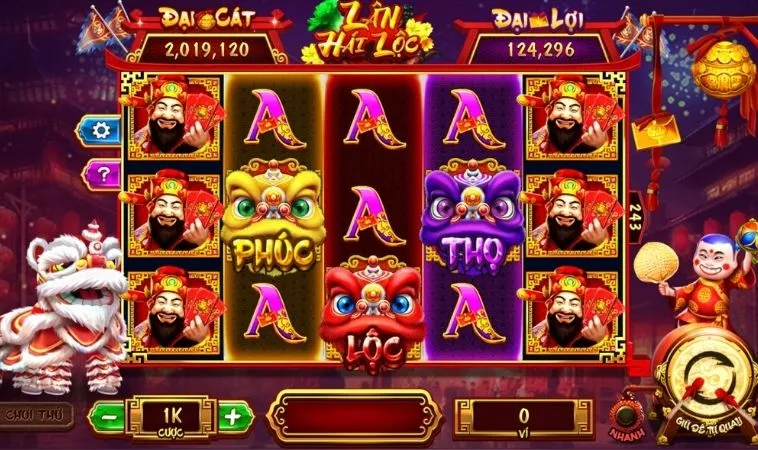 Các biểu tượng trong game Nổ Hũ Lân Hái Lộc Tại ManClub